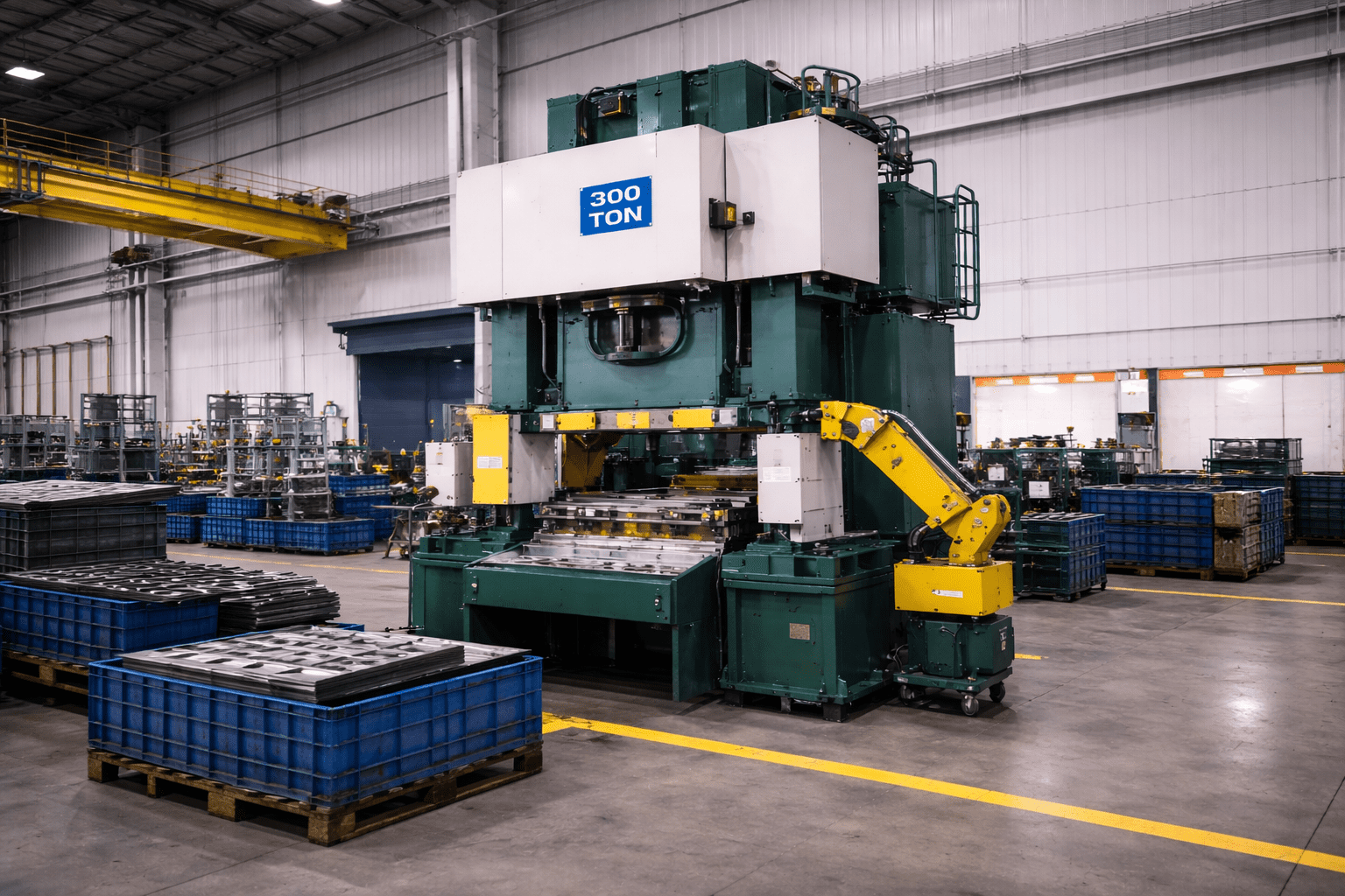 High precision sheet metal stamping